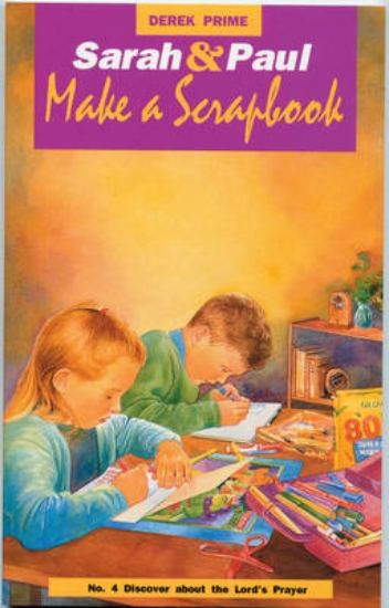 Picture of Sarah and Paul Make a Scrapbook