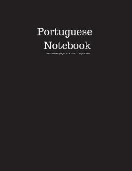 Picture of Portuguese Notebook 200 Sheet/400 Pages 8.5 X 11 I