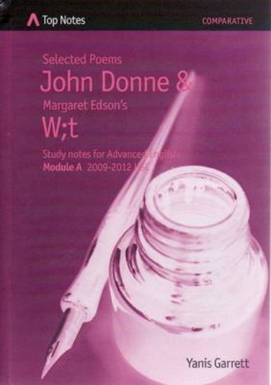 Picture of Selected Poems John Donne and Margaret Edson's W;T