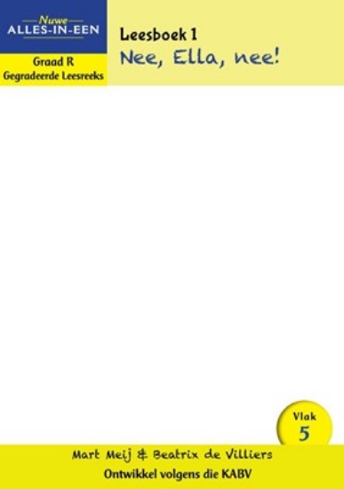 Picture of Nuwe Allesineen Graad R Gegradeerde Leesreeks: Vla
