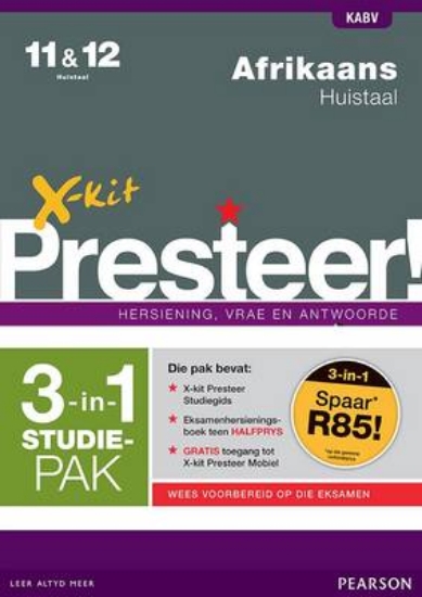 Picture of Afrikaans huistaal 3-in-1 studie-pak: Gr. 12