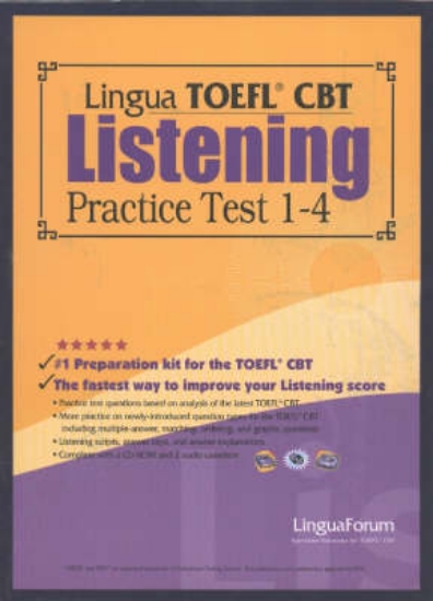 Picture of Lingua TOEFL CBT Listening Practice Test 1-4