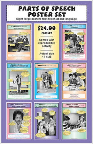 Picture of Parts of Speech Poster Set