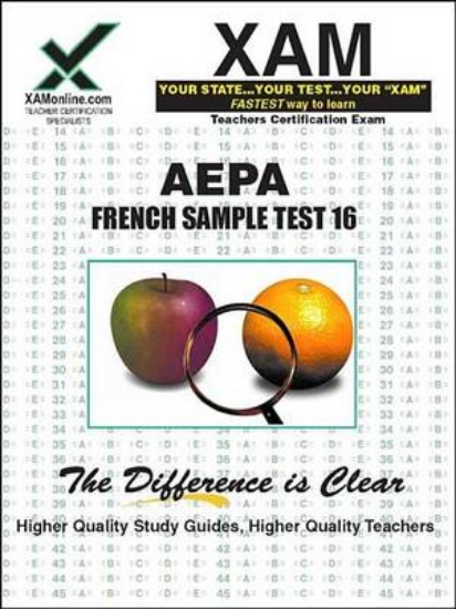 Picture of Aepa 16 French Sample Test Teacher Certification E