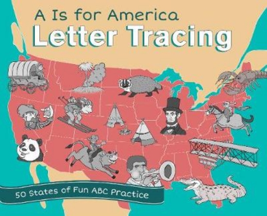 Picture of A Is For America Letter Tracing