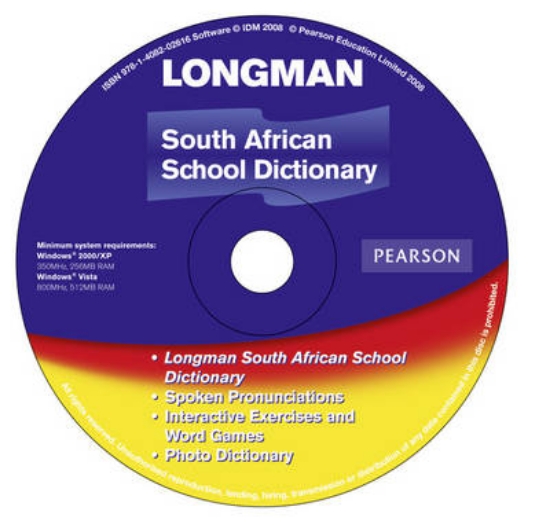Picture of South African School Dictionary CD-ROM for Pack