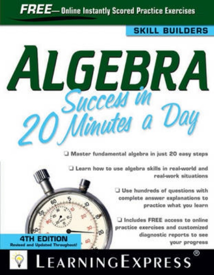 Picture of Algebra Success in 20 Minutes a Day