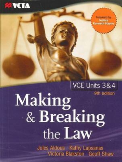 Picture of Making and Breaking the Law - VCE Units 3 and 4