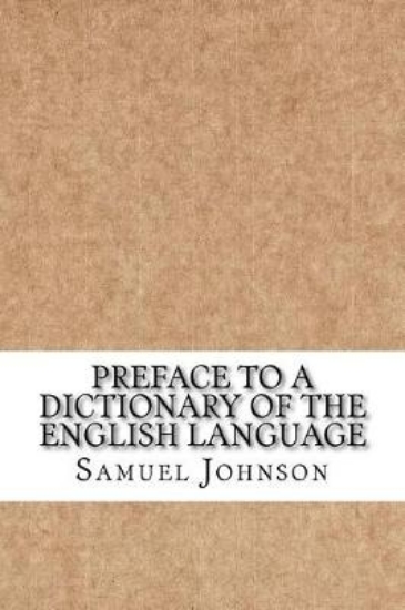 Picture of Preface to a Dictionary of the English Language