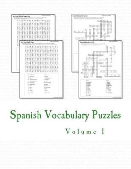 Picture of Spanish Vocabulary Puzzles - Volume 1