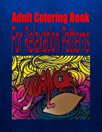 Picture of Adult Coloring Book for Relaxation Patterns