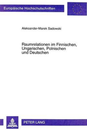 Picture of Raumrelationen Im Finnischen, Ungarischen, Polnisc