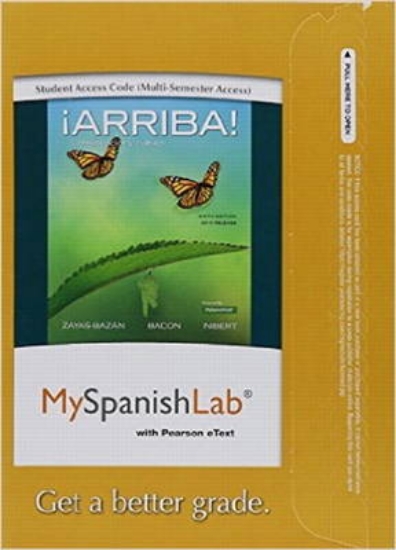 Picture of MyLab Spanish with Pearson eText -- Access Card --