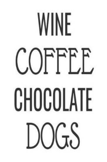 Picture of Wine Coffee Chocolate Dogs