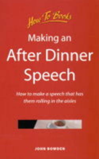 Picture of Making an After Dinner Speech