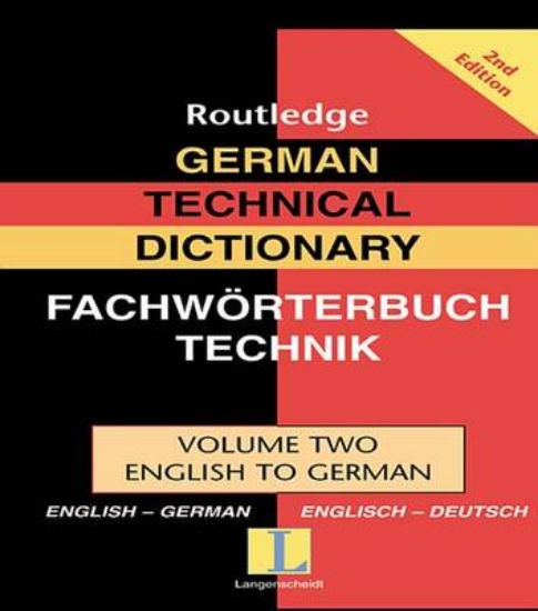 Picture of German Technical Dictionary (Volume 2)