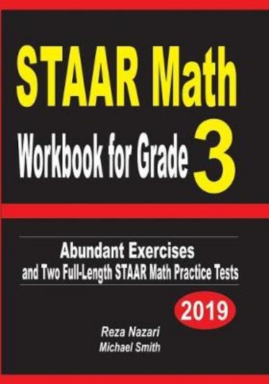 Picture of STAAR Math Workbook for Grade 3