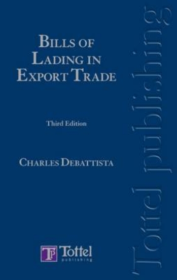 Picture of Debattista - Bills of Lading in Export Trade