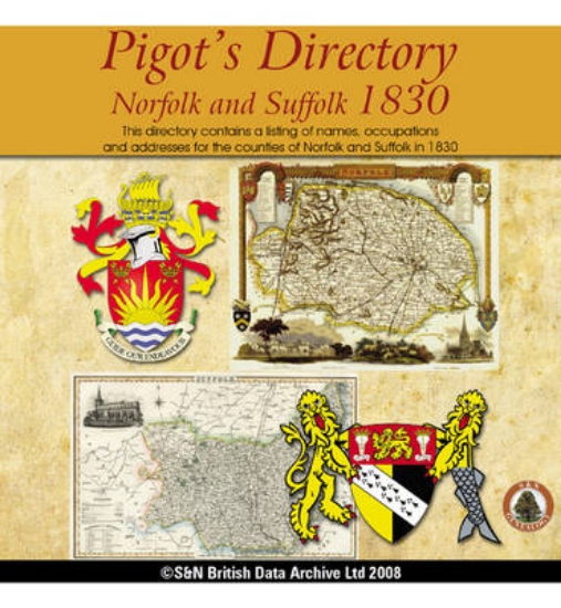 Picture of Norfolk and Suffolk Pigot's 1830 Directory