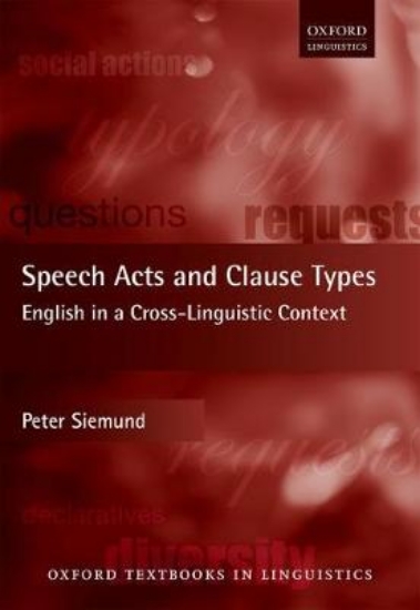 Picture of Speech Acts and Clause Types