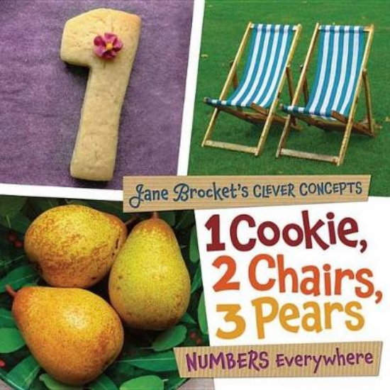 Picture of 1 Cookie 2 Chairs 3 Pears Numbers Everywhere