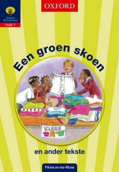 Picture of Een groen skoen