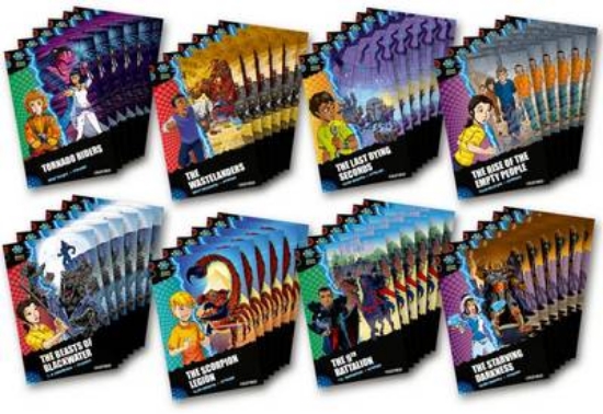 Picture of Alien Adventures Dark Red+ Class Pack of 48