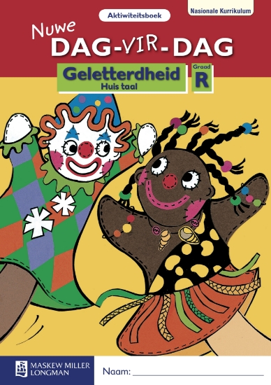 Picture of Dag-vir-Dag Geletterdheid : Grade R : Werkboek
