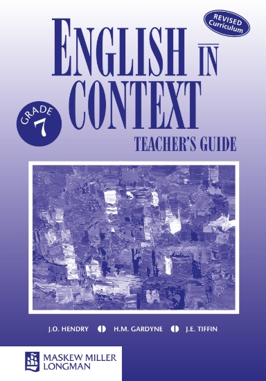 Picture of English in Context : Grade 7 : Teacher's Guide