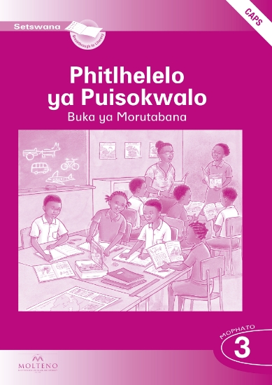 Picture of Phitlhelelo ya Puisokwalo Mophato 3 Buka ya Moruta