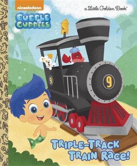 Picture of Triple-Track Train Race! (Bubble Guppies)