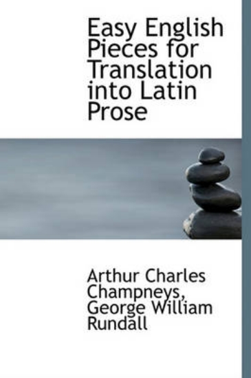 Picture of Easy English Pieces for Translation Into Latin Pro