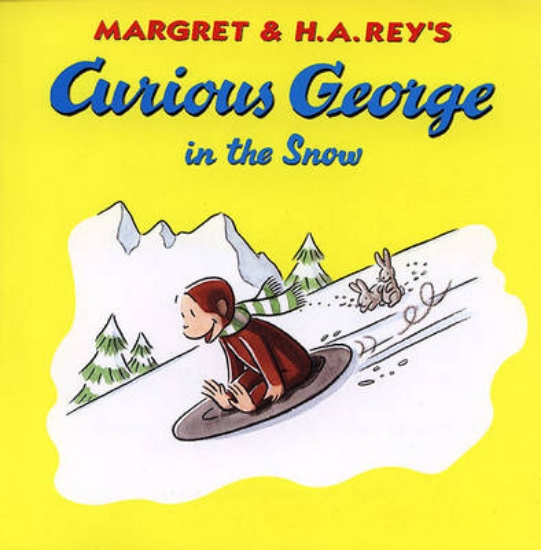 Picture of Curious George in the Snow