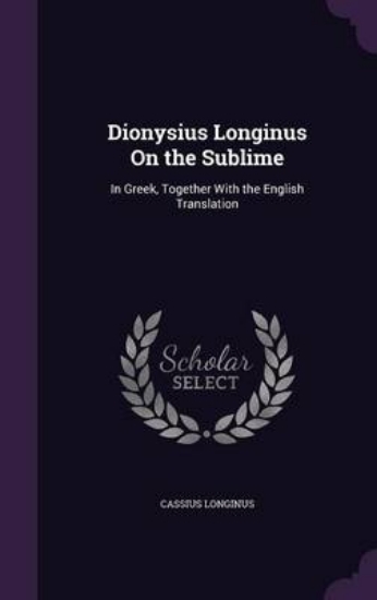 Picture of Dionysius Longinus on the Sublime