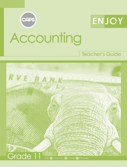 Picture of Enjoy Accounting Gr 11 TG
