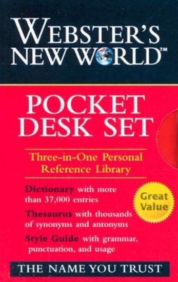 Picture of WNW Dictionary, Thesaurus, Style Guide Pocket Desk