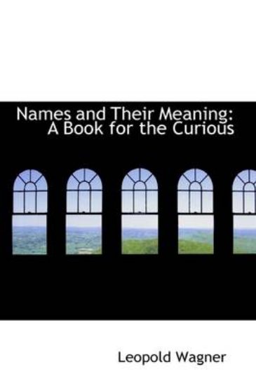 Picture of Names and Their Meaning