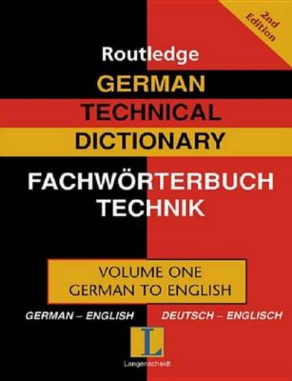 Picture of German Technical Dictionary (Volume 1)