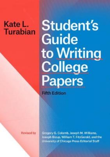 Picture of Student's Guide to Writing College Papers, Fifth E