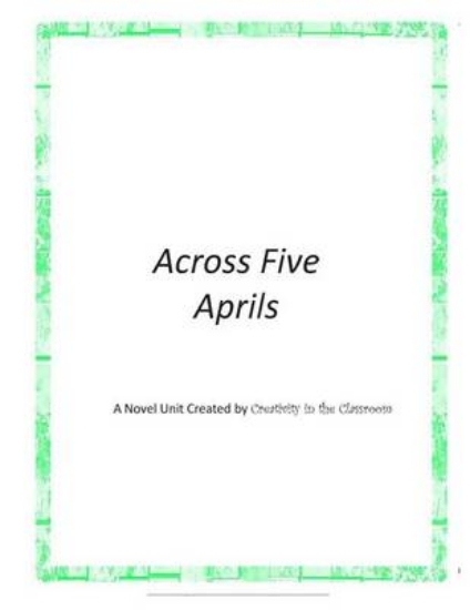 Picture of Across Five Aprils