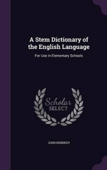 Picture of A Stem Dictionary of the English Language