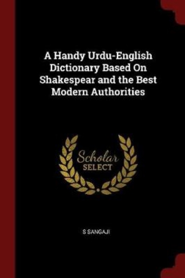 Picture of A Handy Urdu-English Dictionary Based on Shakespea