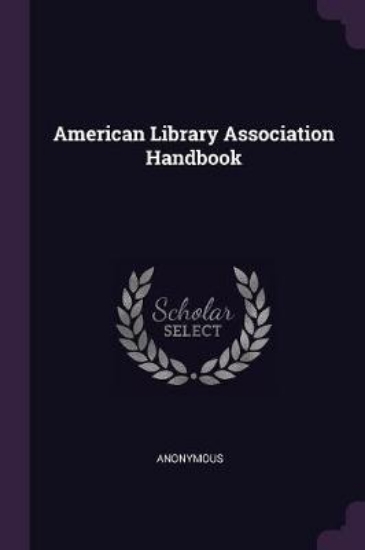 Picture of American Library Association Handbook