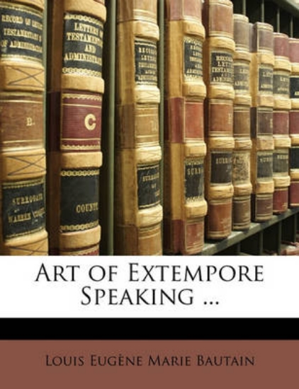 Picture of Art of Extempore Speaking ...