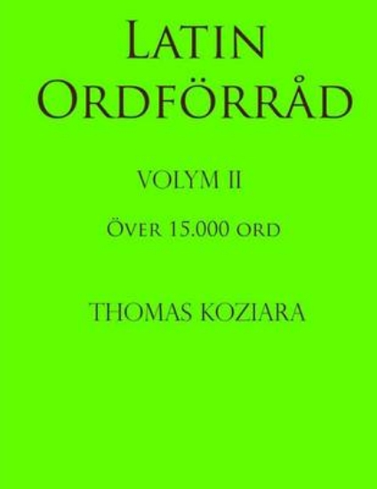 Picture of Latin Ordforrad