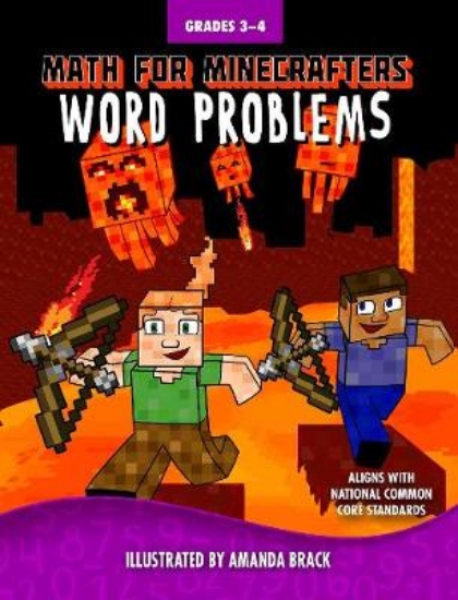 Picture of Math for Minecrafters Word Problems: Grades 3-4