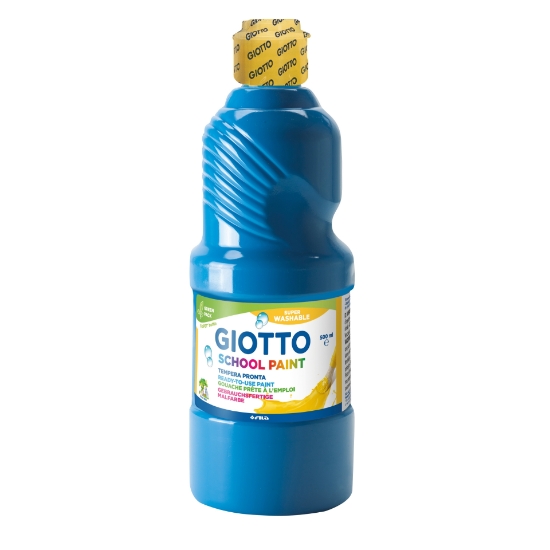 Picture of Giotto Washable Paint 500 Ml - Cyan