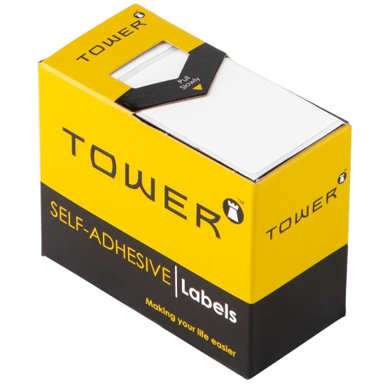 Picture of Tower R3250 White Rolls Labels Box