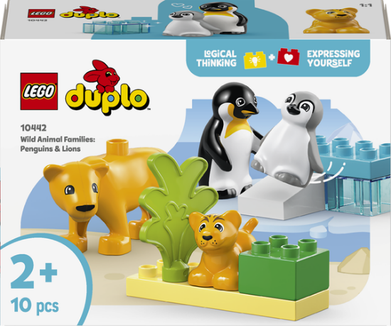 Picture of Lego DuploTown Wild Animal Families: Penguins & Li