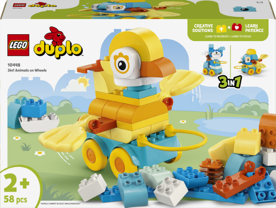 Picture of Lego DuploTown 3In1 Animals On Wheels